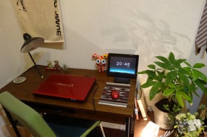 デスク周り