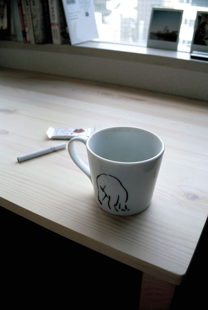 今の部屋（模様替え前）