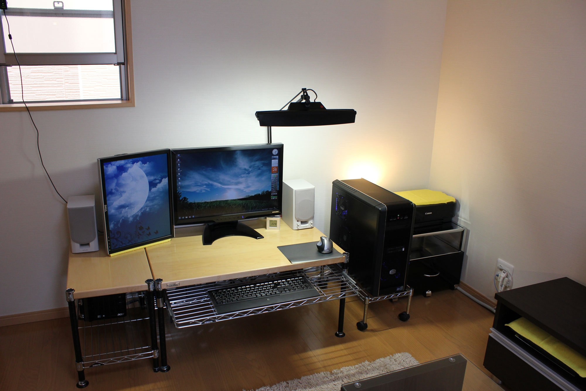 部屋 PCまわり