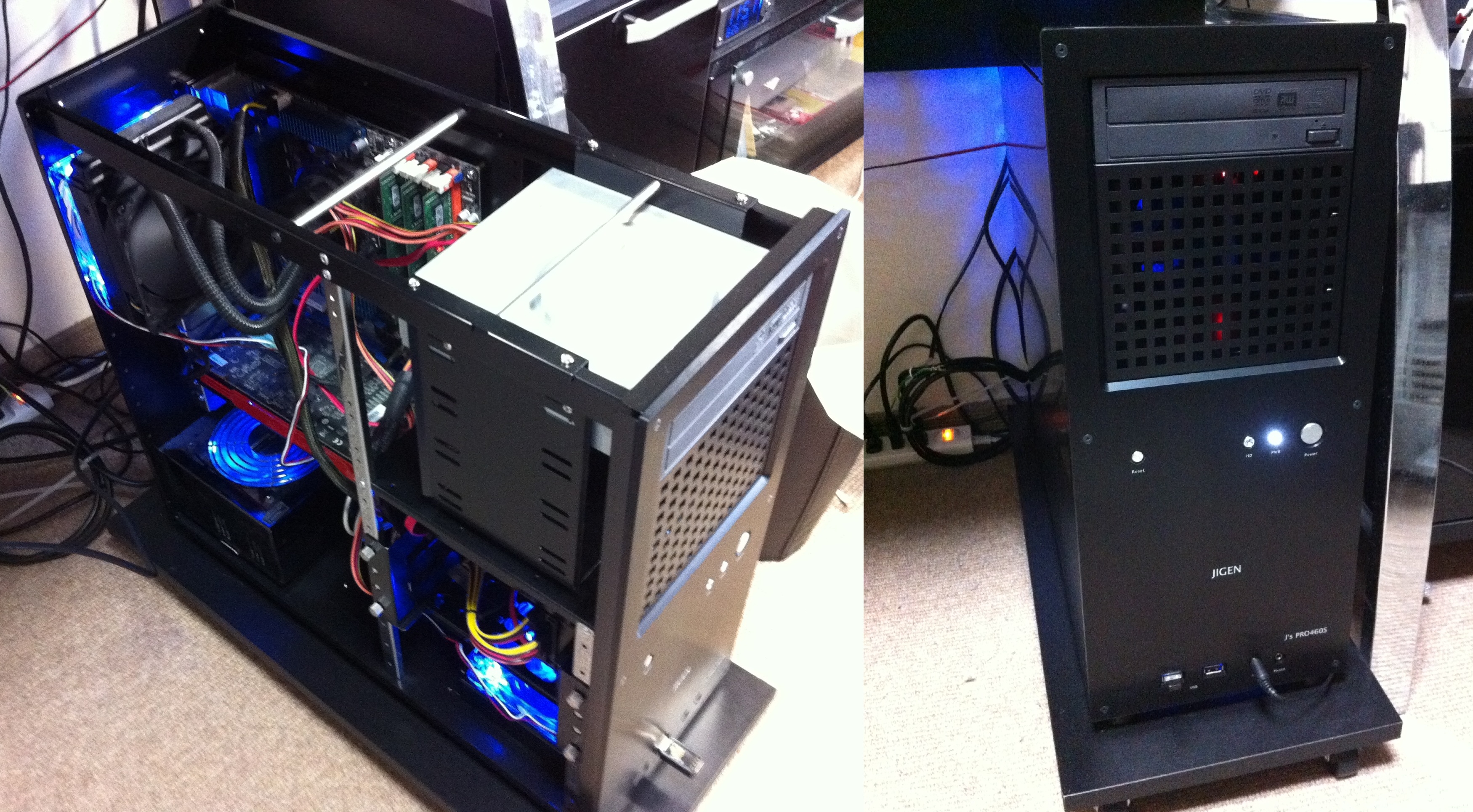 自作PC（ケース交換）