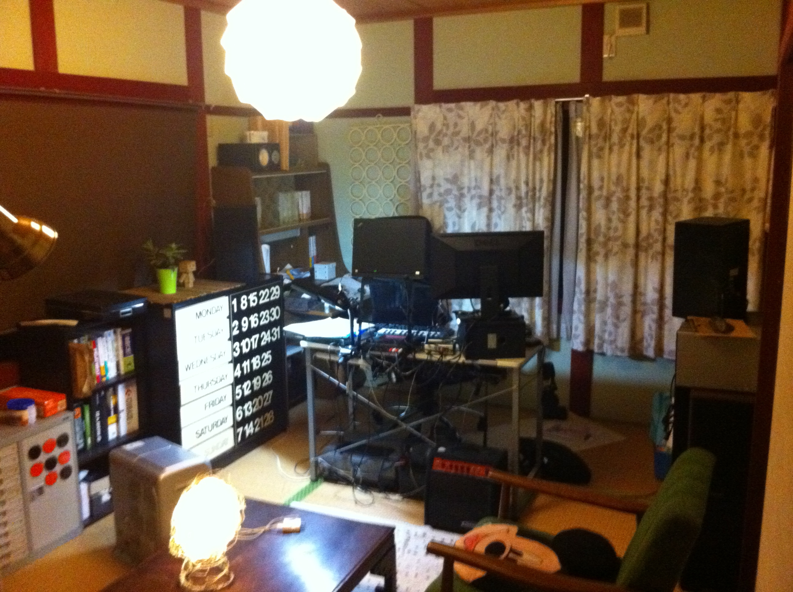 部屋の近況