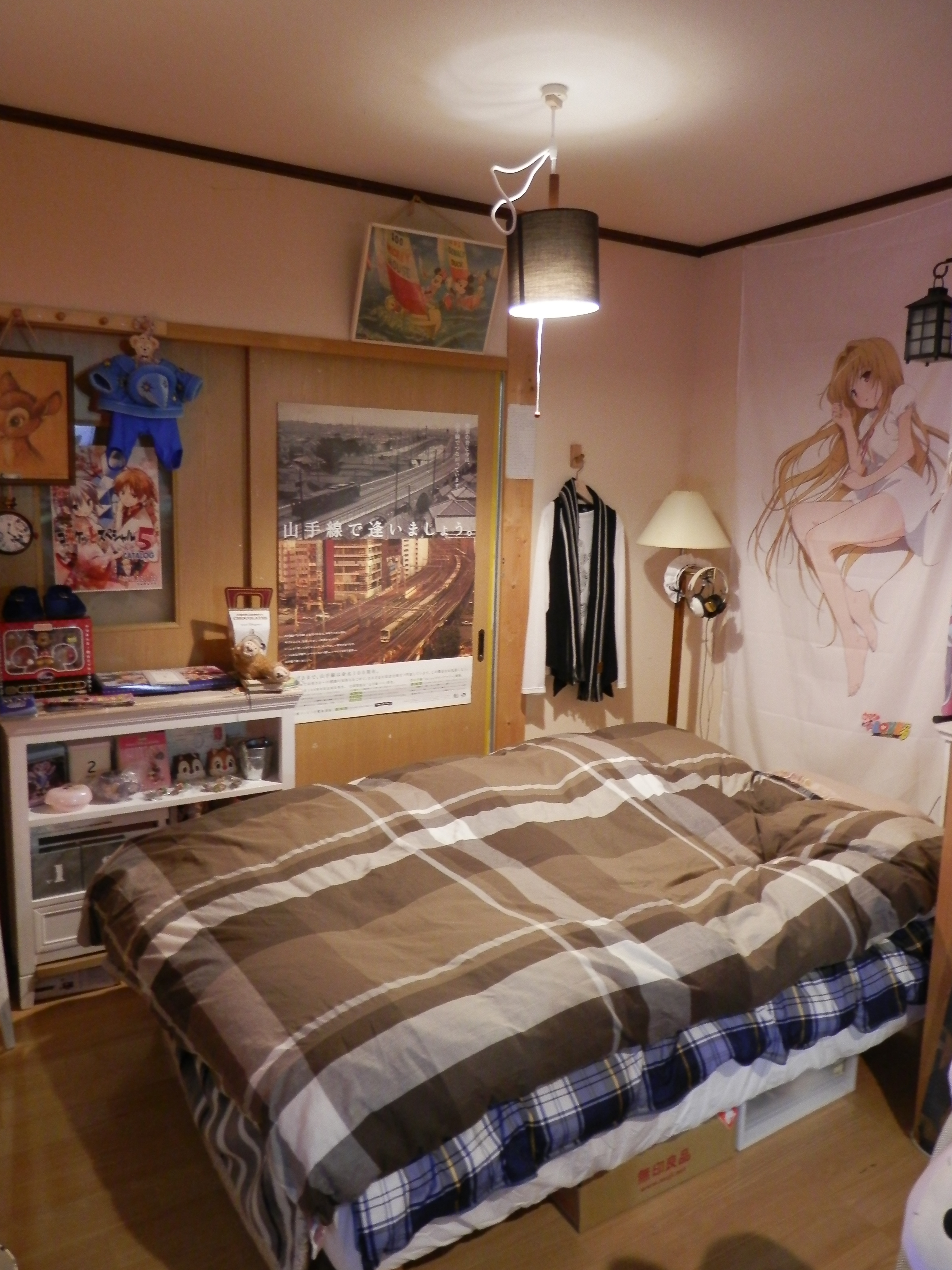 ベッドの部屋