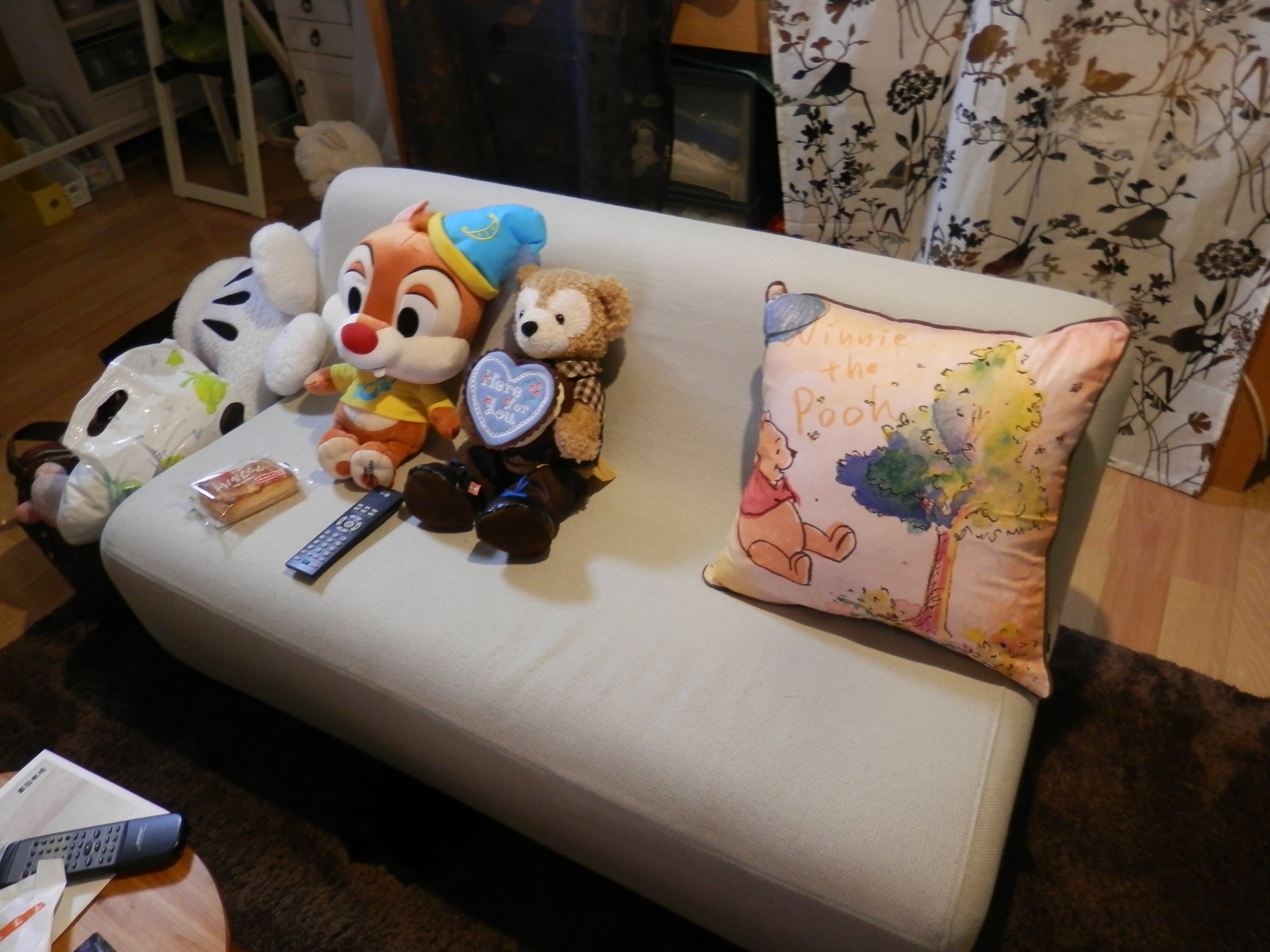 無印コンパクトソファの住人