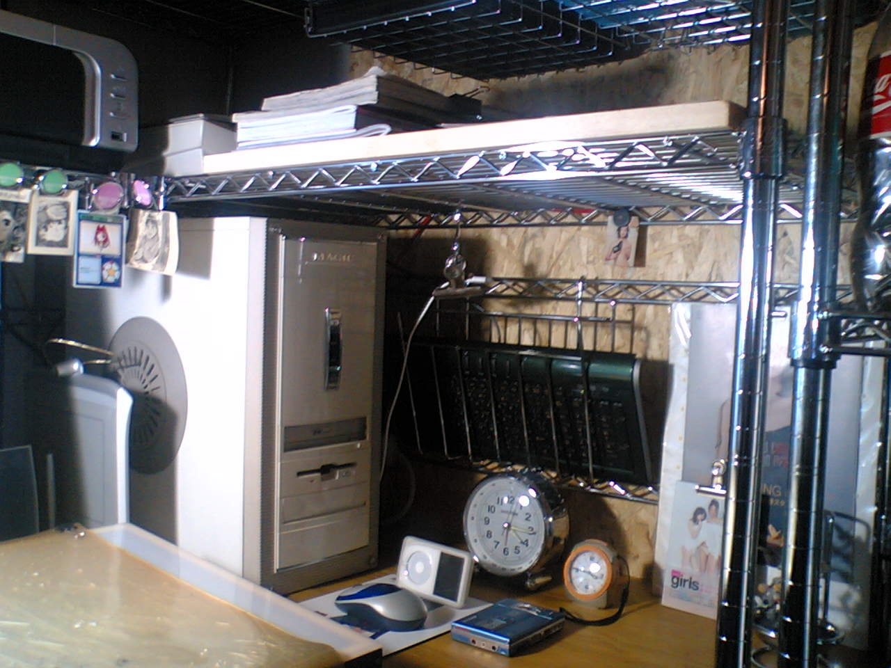 部屋歴史ー2006「カオス棚」