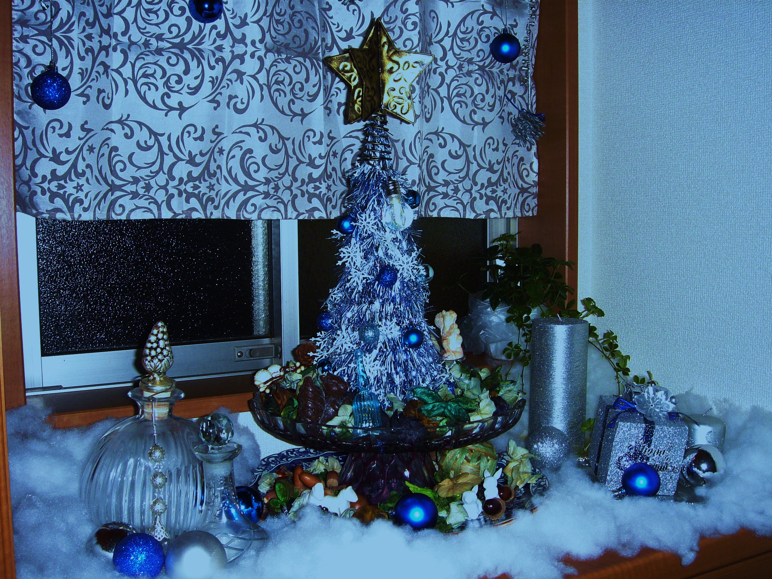 玄関靴箱上 クリスマスバージョン