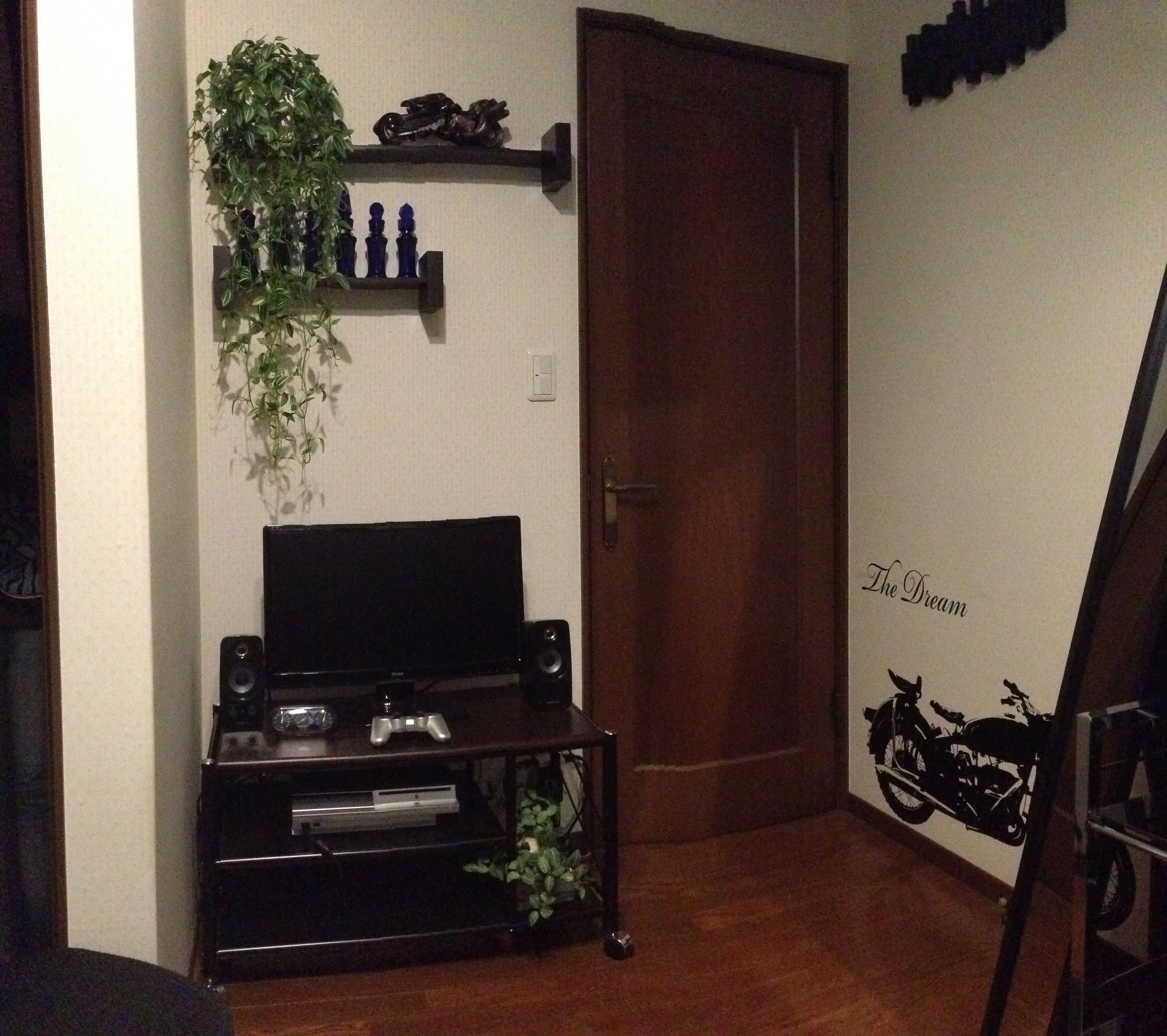 部屋の入口です^^