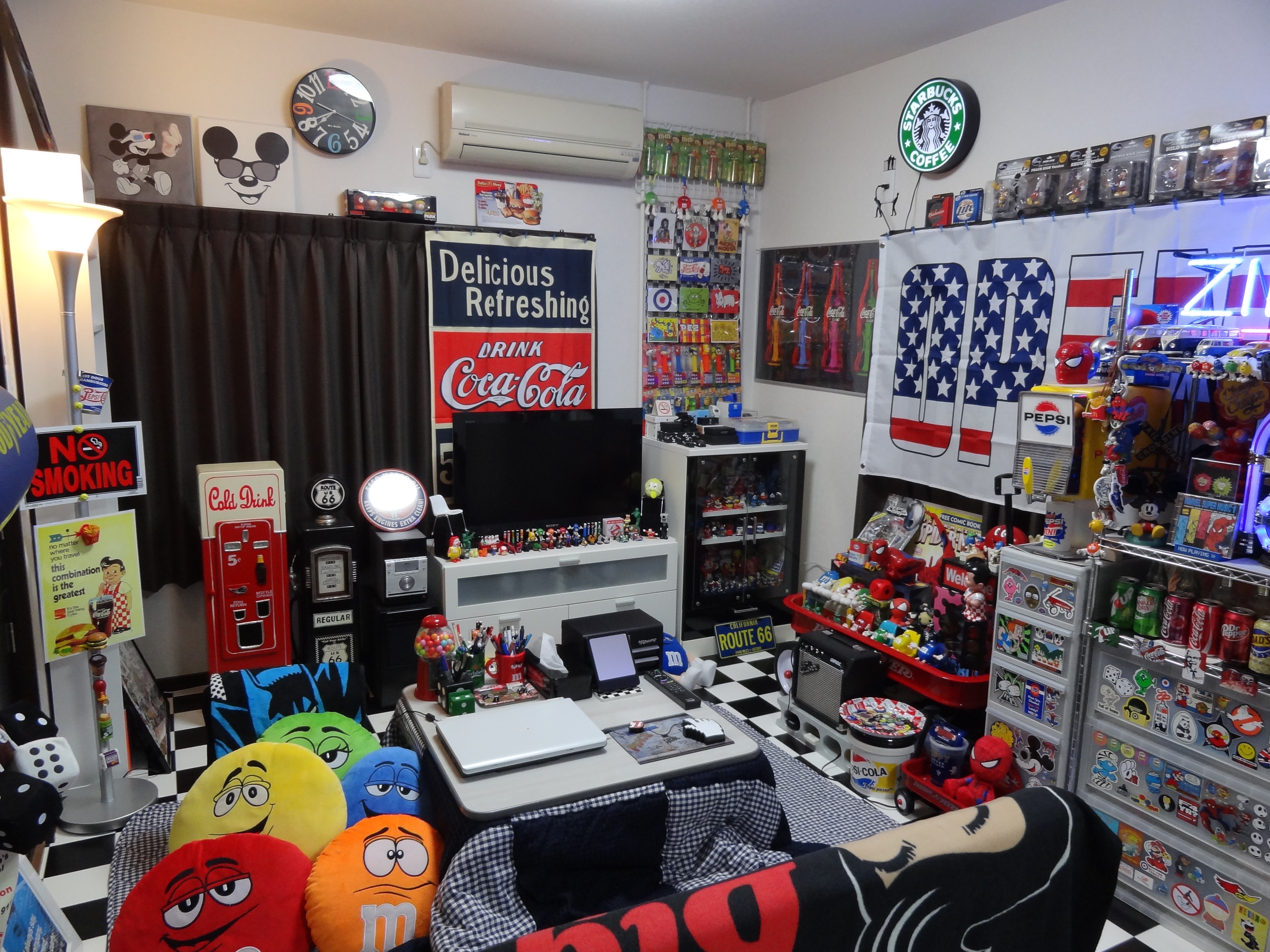 部屋全体