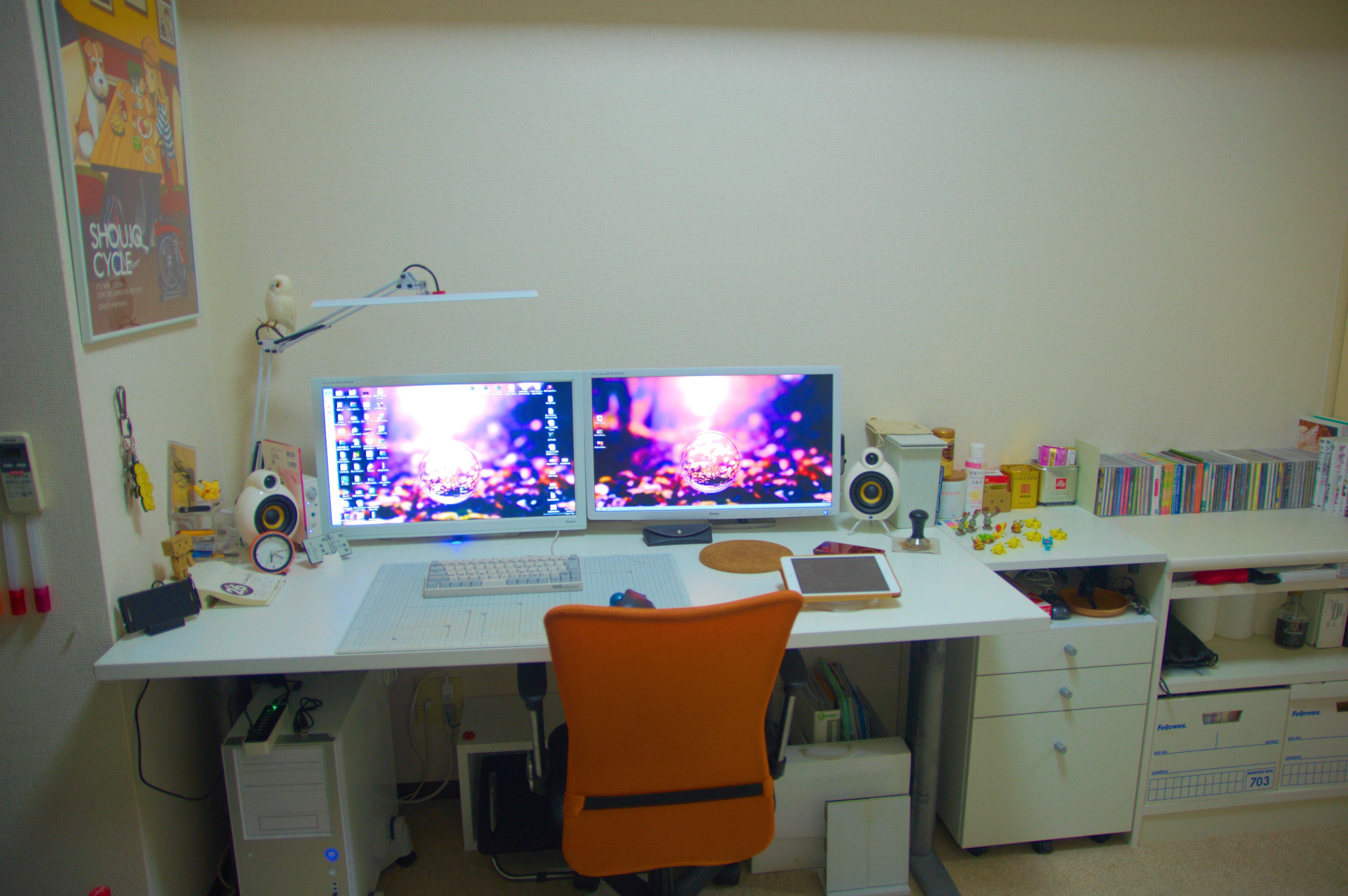 20140126_自宅PCデスク側壁