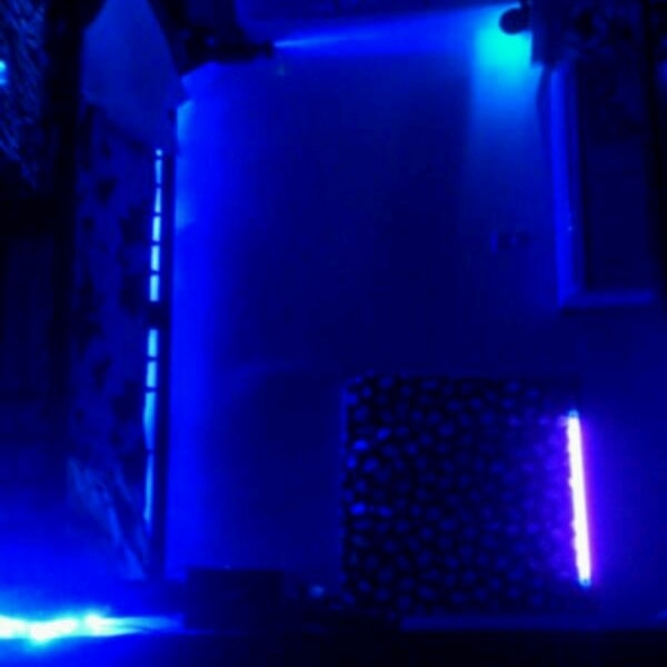ベッド周り(LED100発)