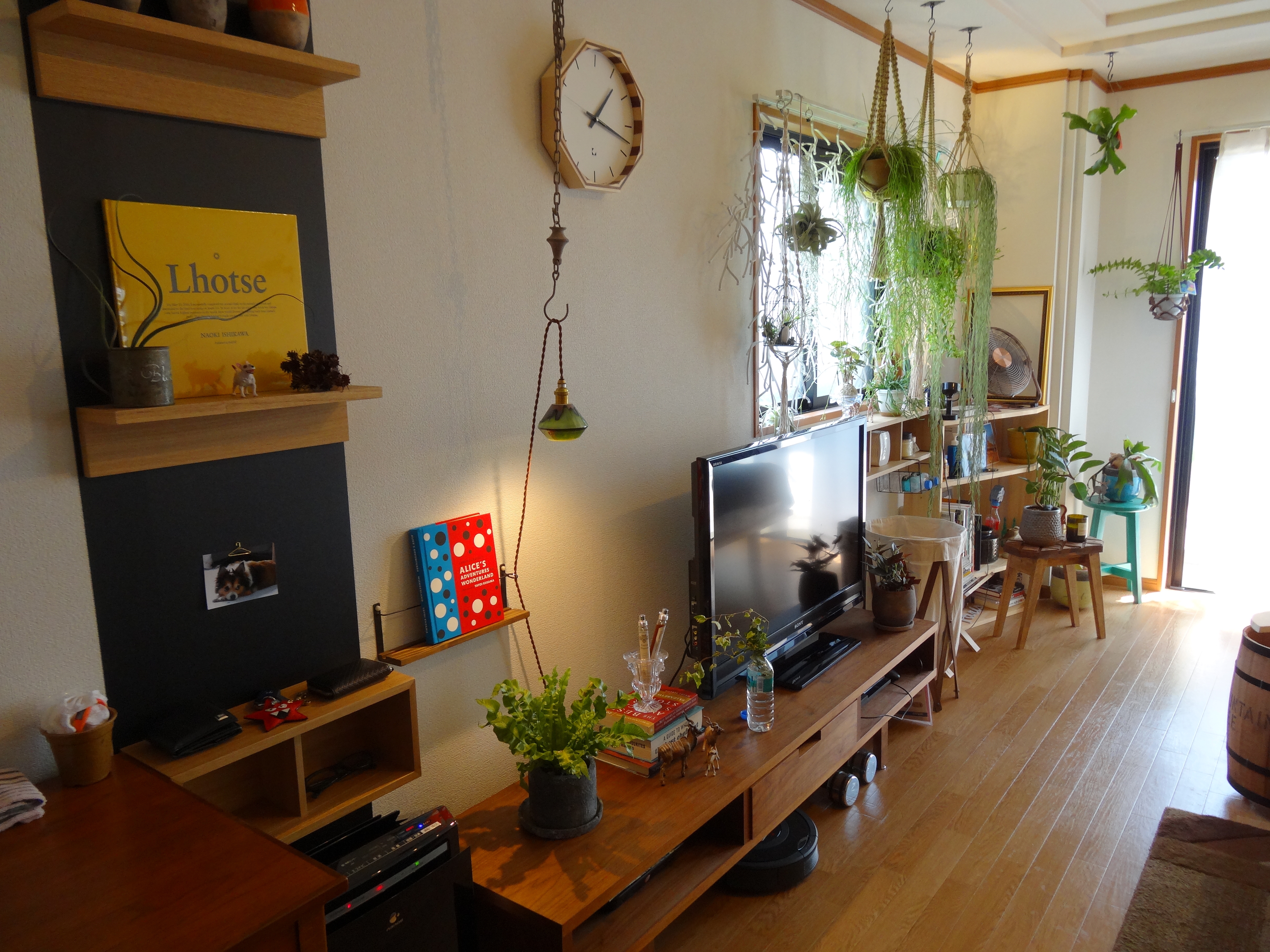 部屋の東側② 2014,9