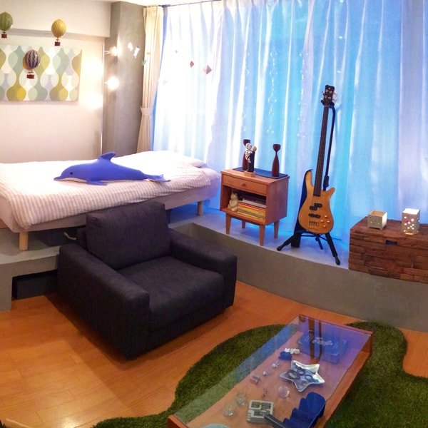 部屋全体(パノラマ撮影)